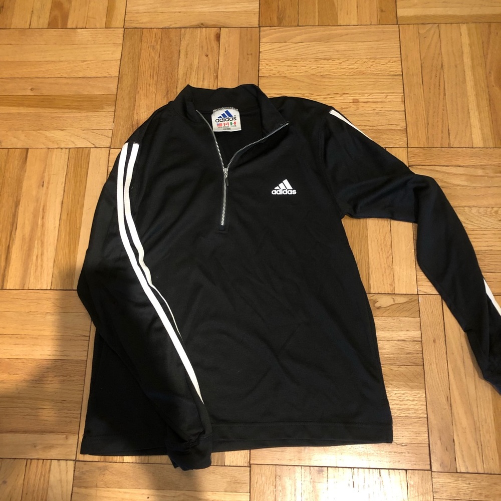 Adidas half zip top